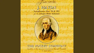 F.J.Haydn. Symphony No.103 in E flat major, Hob.I:103, "Drumroll". III - Menuetto: Allegretto -...