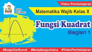 Fungsi Kuadrat Bagian 1 - Matematika Wajib Kelas X m4thlab