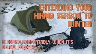 How to be safe and warm when hiking in winter