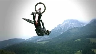 Mountain bike slopestyle in slow motion - 26TRIX in Leogang Austria 2014