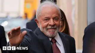 Brazil's President-elect Lula returns to world stage at COP climate conference - BBC News