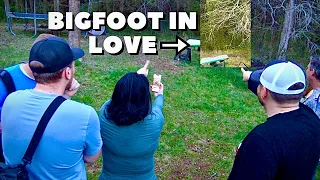 Bigfoot Shows Affection to Woman Leaving Gifts and on Camera Staring at Her Through Bathroom Window