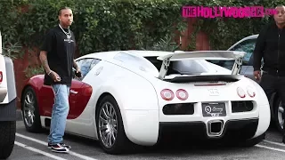 Tyga Macks On Girls While Flexing Hard In His New Bugatti At Tocaya On The Sunset Strip