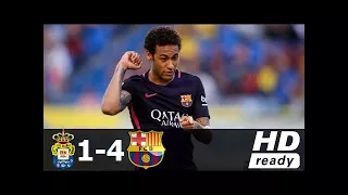 Las Palmas vs Barcelona 1-4 - All Goals & Extended Highlights - La Liga 14/05/2017 HD