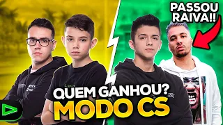 EU E MEU IRMÃO DESAFIAMOS PIUZINHO E CRUSHER NO 2X2!!