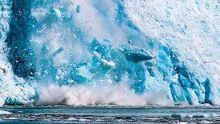 Most Awesome Glaciers Collapse in Water Compilation 3