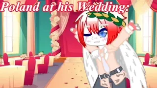 Countryhumans Gerpol crappost - Poland at his wedding (Reupload)