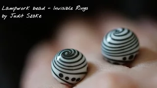 lampwork bead making - invisible ring