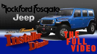 Rockford Fosgate Jeep JL kit full install From the bay