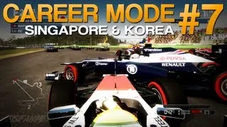 F1 2012 (2013 Mod) | Career Mode #7 - Singapore & Korea