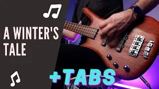 AFI  - "A Winter's Tale" (Bass Cover w/ Tabs on Screen)