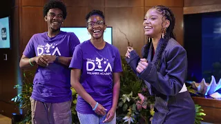 Halle Bailey Surprises Two Students at Disney Dreamers Academy in Walt Disney World (Official Video)