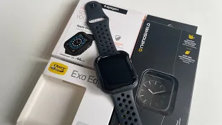 Apple Watch 6, 5, 4 & SE 44mm Cases: RhinoShield CrashGuard, OtterBox Exo Edge & Spigen Rugged Armor