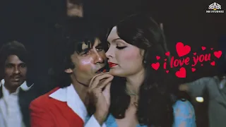 Angrezi Mein Kahte Hain I Love You | Khuddaar (1982) | Amitabh Bachchan Parveen Babi | Hindi Song