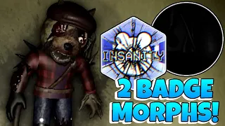 HOW TO COMPLETE THE INSANE SERIES: RELOADED X PIGGY BACKROOMS COLLAB (2 BADGES & MORPHS) - ROBLOX