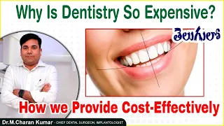 Why Is Dentistry So Expensive? || How We Provide Cost Effective || Eledent Dental Hospitals