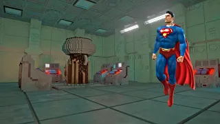 Superman Destroys the Secret Base Guarded by Robots Teardown