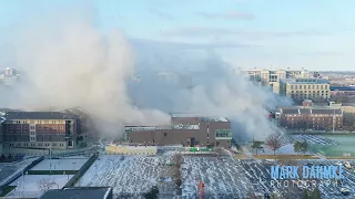 Demolition of the Cather-Pound dorm buildings