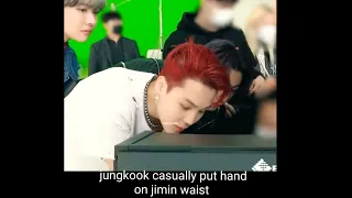 jikook too much closeness their touches glances jikook real