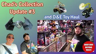 Chad's Collection Update #3 and D&E Toy Haul (Episode 71 - ReeYees Retro Toys)