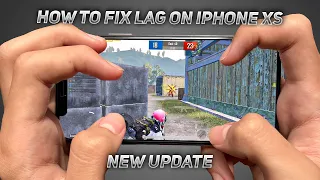 How to FIX Lag & Frame Drops on iPhone XS 🔥 | PUBG/BGMI After update ‼