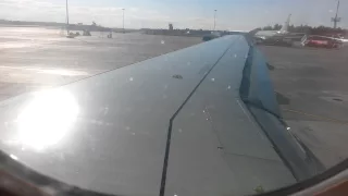 S7 Airlines A319 Take off from Saint Petersburg to Moscow (DME)