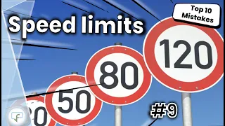 Speed limits | Episode 9 | Top10 German Driving Test Mistakes