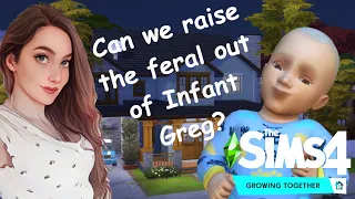 🌳Raising them Right🌳|| Growing Together GAMEPLAY with Cinderelli Sim and INFANT GREG 🐺🔥