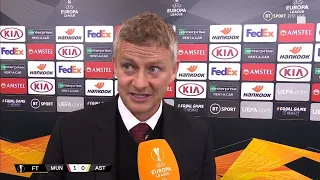 "I'm delighted for Greenwood!" Solskjaer reacts to Man Utd 1-0 Astana