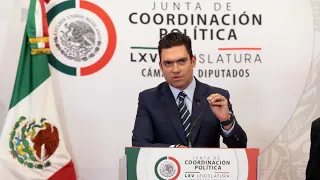 Conferencia de prensa | Dip. Jorge Romero Herrera, presidente de la Jucopo | 17/04/2024