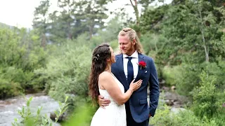 August Wedding at Wild Basin Lodge