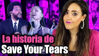 Detrás de The Weeknd, Ariana Grande - Save Your Tears Remix