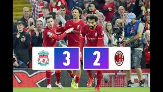 Liverpool vs Milan (3-2) - All Goals and Highlights with English Commentary