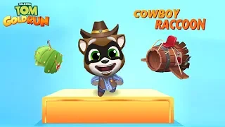 Cowboy Raccoon Catch Raccoon Robber ✔️ Talking Tom Gold Run Part 7