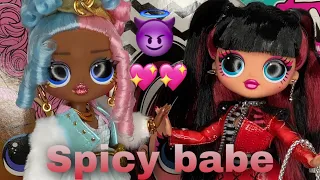 LOL SURPRISE OMG SPICY BABE DOLL UNBOXING + REVIEW