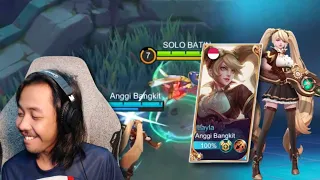 Satu Team Sama Layla NO SKIN Nih Bos SHENGGOOOL DWOOOONG - Mobile Legends