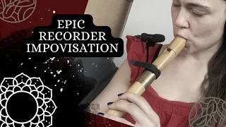 Epic recorder improvisation