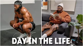 DAY IN MY LIFE | What i Eat, Gym workout & Work.
