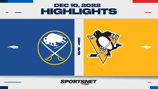 NHL Highlights | Sabres vs. Penguins - December 10, 2022