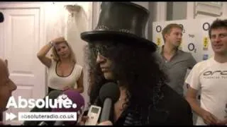 Slash interview at the Silver Clef awards 2010