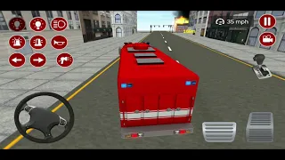 Real Fire Truck Driving Simulator Fire Fighting #3 - Tampa Fire Department Truck - Android Gameplay