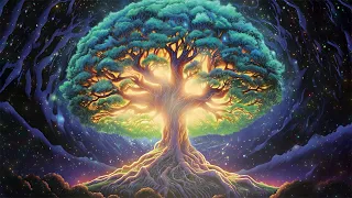 TREE OF LIFE | All 9 Solfeggio Frequencies, Powerful Healing Miracle Tones, Raise Positive Vibration