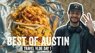 Best Food in Austin! Travel Vlog Day 1 | Jeremy Jacobowitz