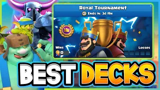 Top 5 BEST DECKS for the August Global Tournament!