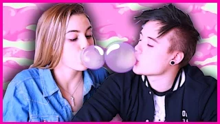 BUBBLE GUM CHALLENGE |MARYANA RO & EEONEGUY|