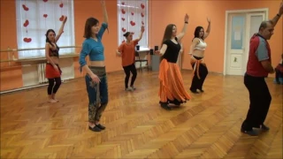 Открытый урок в cтудии танца Yes.Камаль Баллан.(2015)