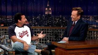 Adam Sandler One-Upped His Nephew At His Harvard Graduation | Late Night with Conan O’Brien