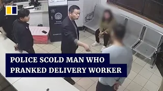 ‘She only makes US$0.43 per order’: Police chide man who pranked delivery worker