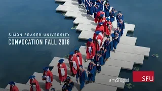 SFU Fall Convocation 2018: Ceremony C