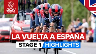 Battle For Red Starts With Team Time Trial | Vuelta A España 2022 Stage 1 Highlights